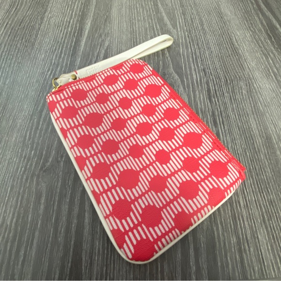 Fossil wristlet wallet- Pink and white - Picture 5 of 10